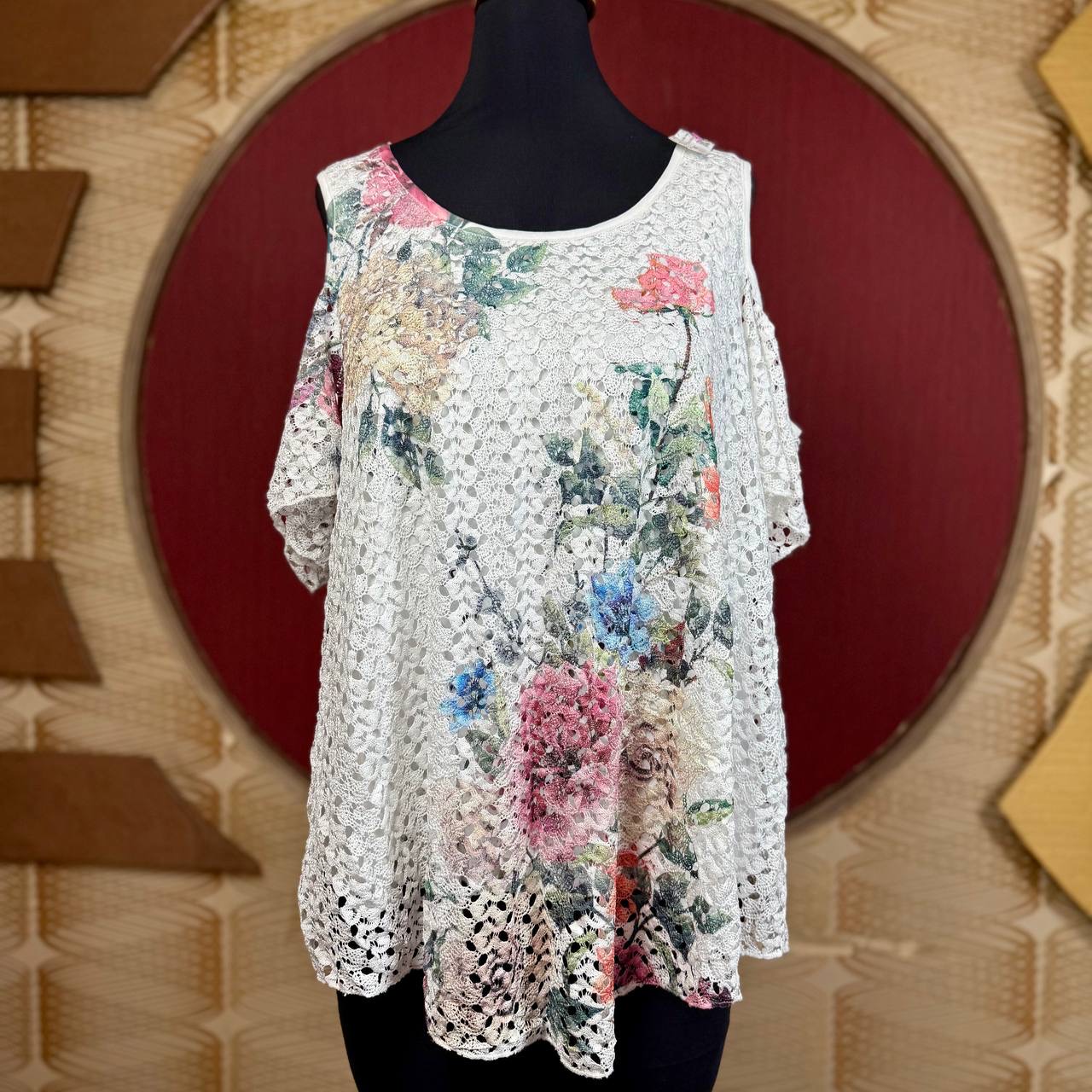 IMG_3696 تاپ حریر گیپور - تصویر 1