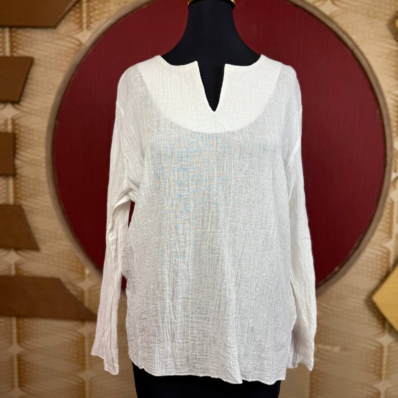 IMG_3708 شومیز نخ پنبه - تصویر 1