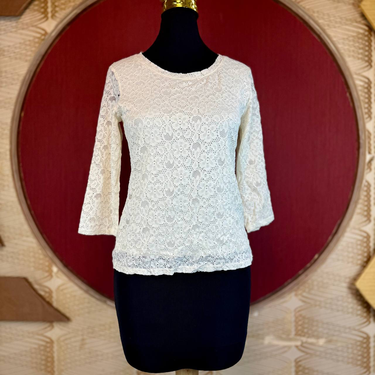 JPEG image-4671-AE96-B0-13 شومیز دانتل - تصویر 1